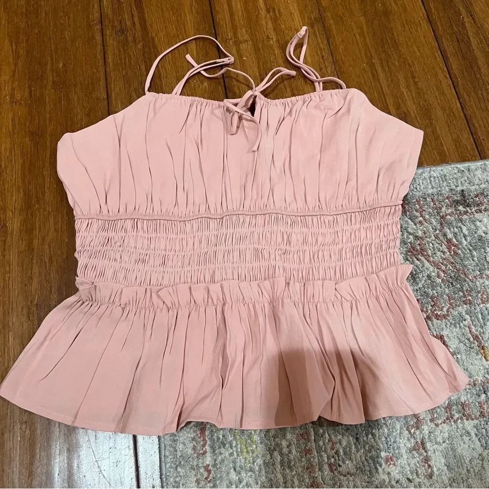 Express Ruched Tank Top - Picture 3 of 3